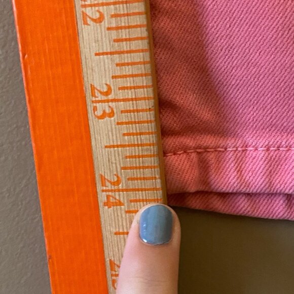 Maison Scotch La Parisienne Pink Jeans Women Sz 28 Cotton Blend Slim Fit Stretch - Picture 12 of 14